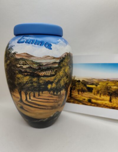 Tierurnen Vase -Portrait-023
