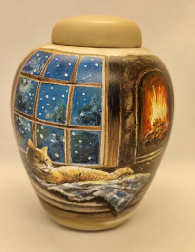 Tierurnen Vase -Portrait-029