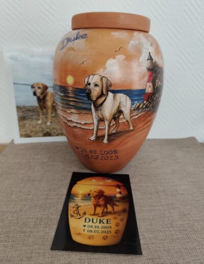 Tierurnen Vase -Portrait-028