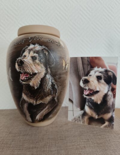 Tierurnen Vase -Portrait-027