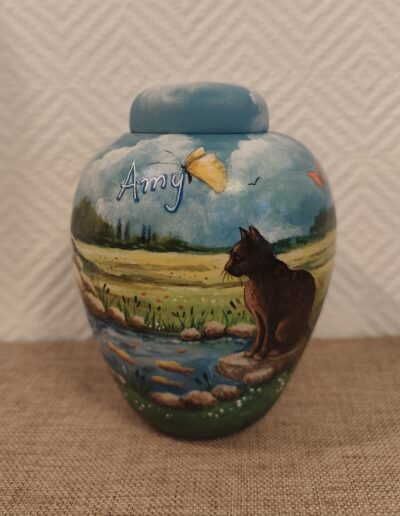 Tierurnen Vase -Portrait-026